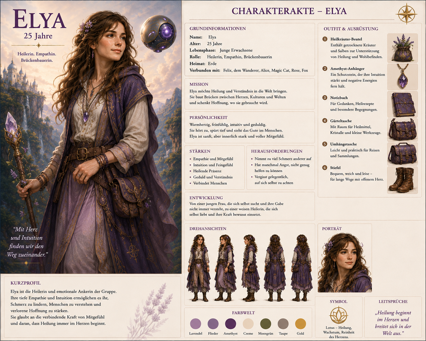 Charakterakte Elya